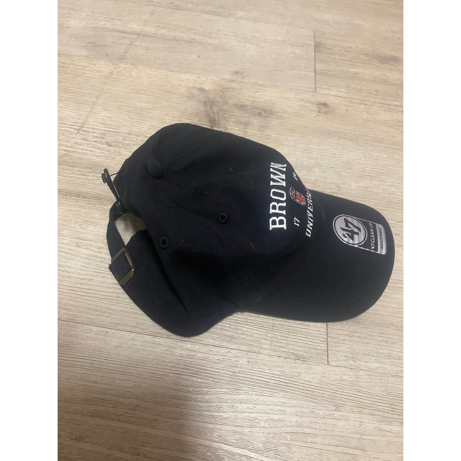 47 Brand Brown University Bears Clean Up Hat Black Adjustable Mens Cap Osfa — image 7 of 7